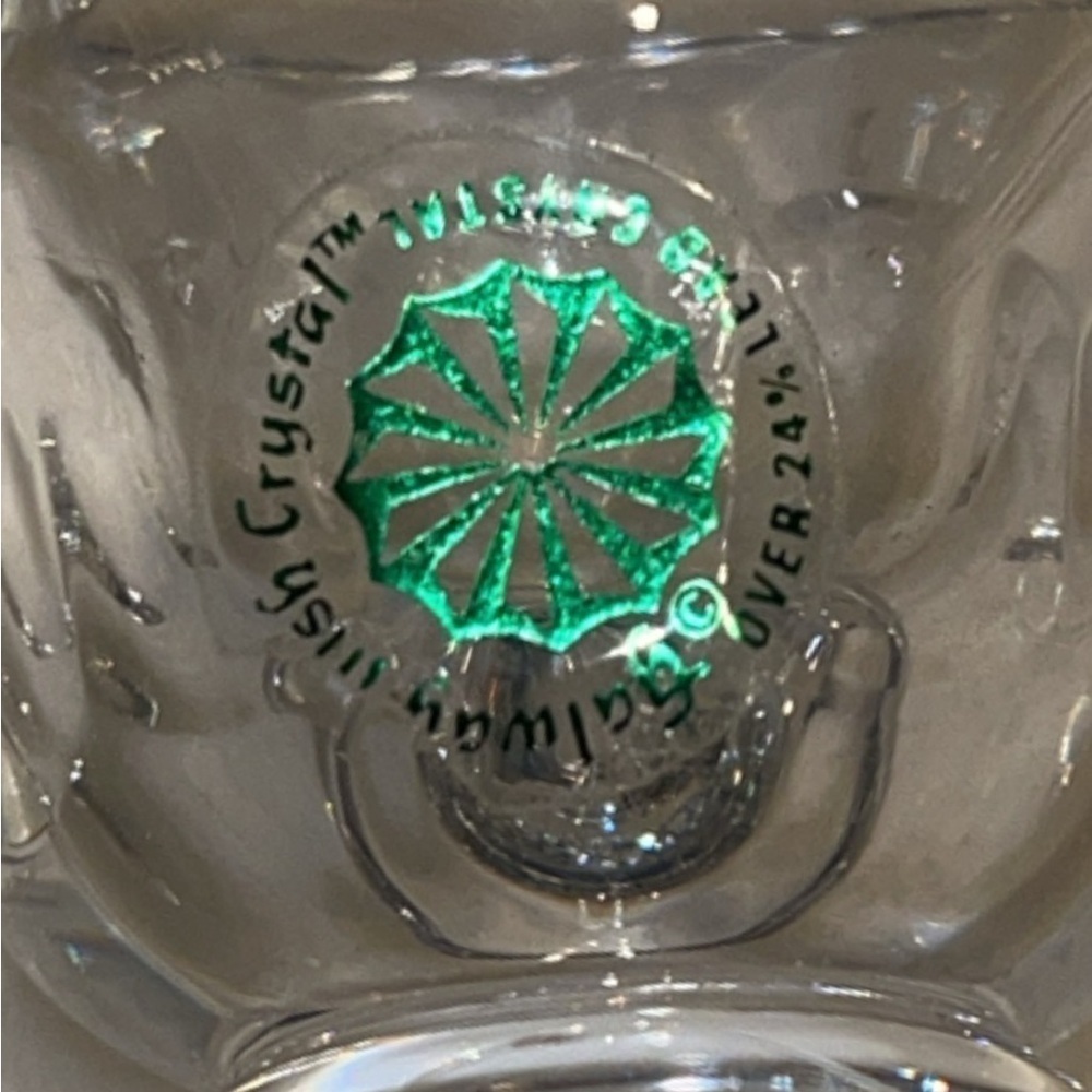 Vintage Galway Irish Crystal Candle Set Lead Crystal NWT No Box - Picture 6 of 8